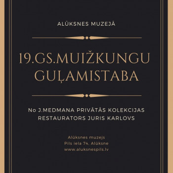 "19.GS.MUIŽKUNGU GUĻAMISTABA" no J.Medmana privātkolekcijas