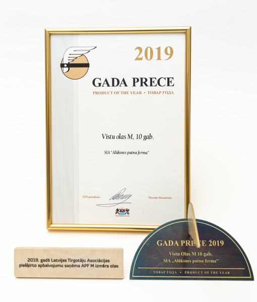 "Gada prece 2019" APF M izmēra olas