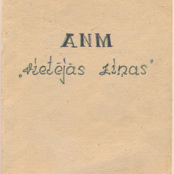 ANM "Vietējās ziņas". 1970. gadi.