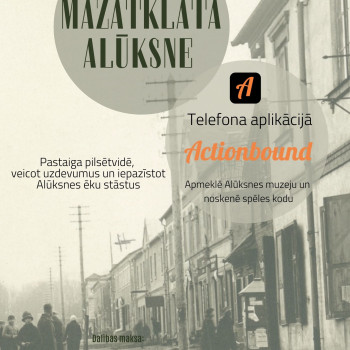 Funktierēšanas spēle "MAZATKLĀTĀ ALŪKSNE"