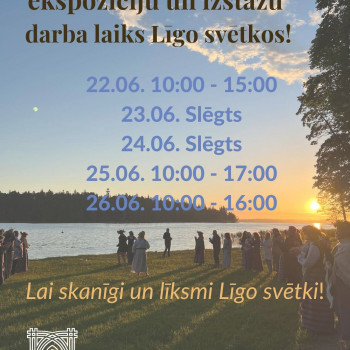 Muzeja darba laiks svētkos!