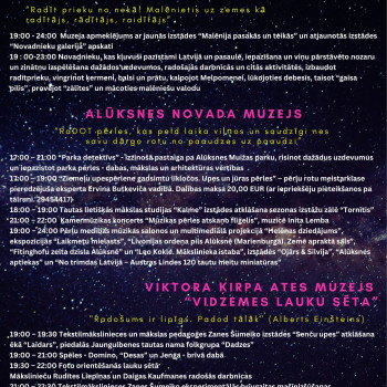 Muzeju nakts 2023 "RADĪŠANA"