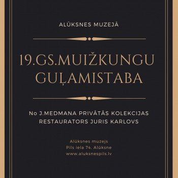 "19.GS.MUIŽKUNGU GUĻAMISTABA" no J.Medmana privātkolekcijas