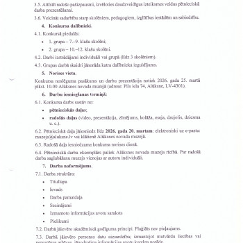 Skolēnu pētniecisko darbu konkurss „Ceļā uz BRĪVĪBU”!