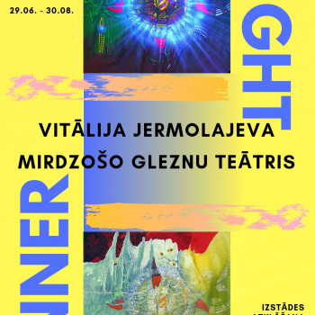 Mākslinieka Vitālija Jermolajeva mirdzošo gleznu teātra izstāde ”INNER LIGHT” 