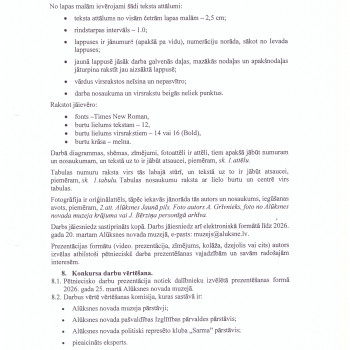 Skolēnu pētniecisko darbu konkurss „Ceļā uz BRĪVĪBU”!