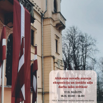 Darba laiks svētkos!