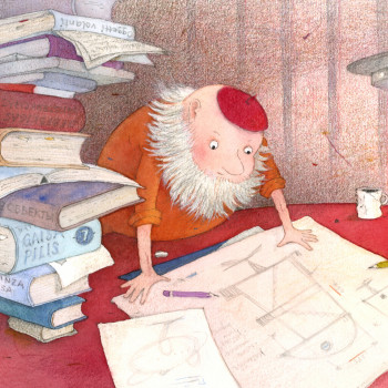 Gundegas Muzikantes bērnu grāmatu ilustrāciju izstāde "Bilžu stāsti"