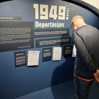 Atvērta jauna pastāvīgā ekspozīcija "Drūmākās lappuses Latvijas valsts vēsturē. Deportācijas".