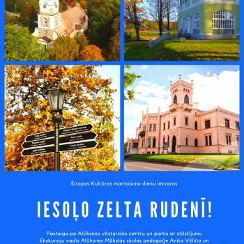 Iesoļo zelta rudenī!