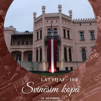 Aicinām svinēt Latvijas 102. dzimšanas dienu kopā!